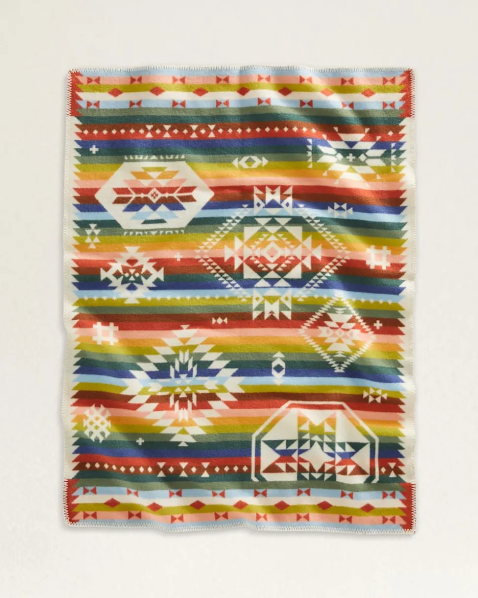 WILD BLOOMS CRIB BLANKET