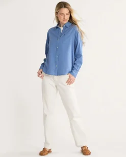 WOMEN'S COASTAL LINEN SHIRT
