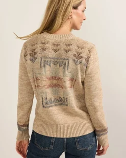 WOMEN'S COLUMBIA RIVER COTTON SWEATER