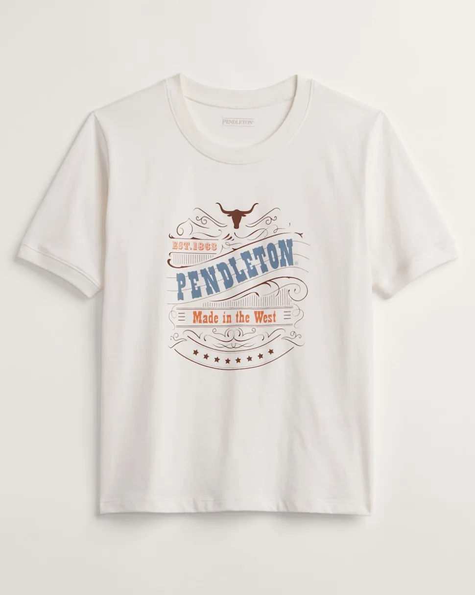 WOMEN'S DESCHUTES MADE IN THE WEST TEE