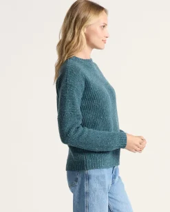 WOMEN'S DONEGAL EYELET SWEATER