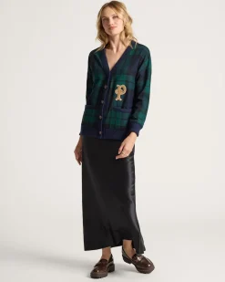 WOMEN'S EAGLE RIVER WOVEN WOOL CARDIGAN