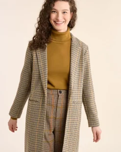 WOMEN'S HUDSON LONG WOOL COAT