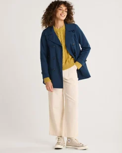 WOMEN'S MARLENE CLASSIC SHORT TRENCH COAT