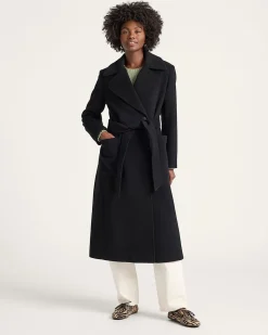 WOMEN'S NOB HILL WOOL WRAP COAT
