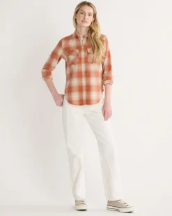WOMEN'S PLAID GAMBLER SHIRT