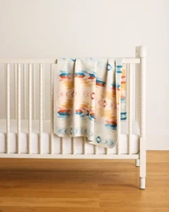 WYETH FALLS ORGANIC COTTON BABY BLANKET